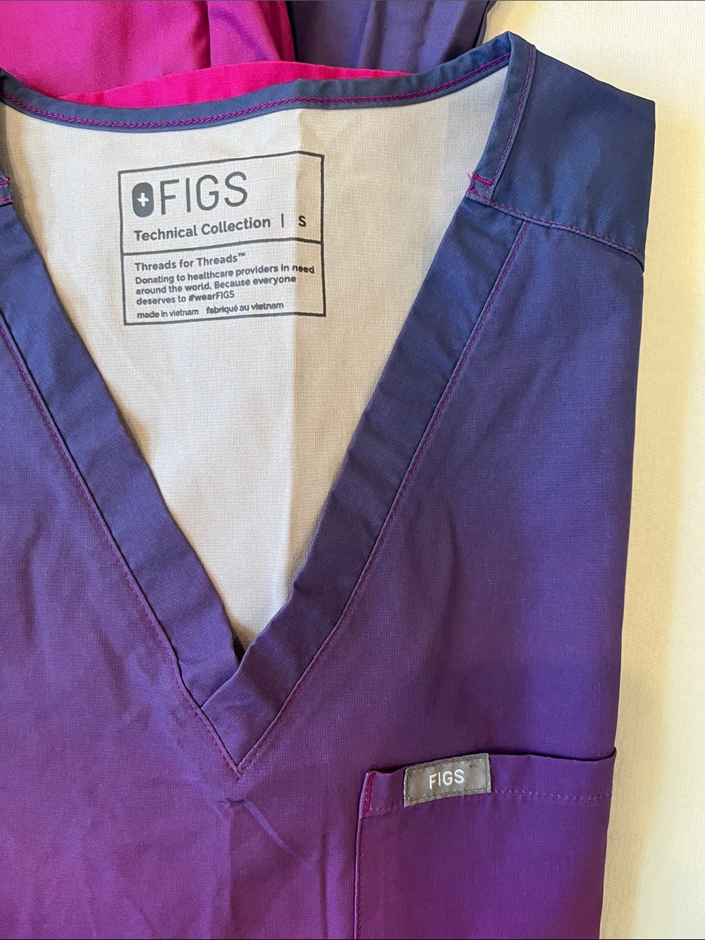 Figs Scrub Set LIMITED EDITION Ombre FREEx Lined - Picture 2 of 5